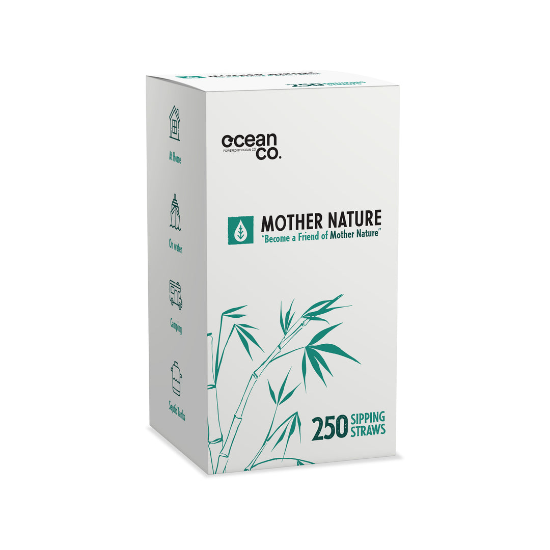 box of 250 drinking straws
