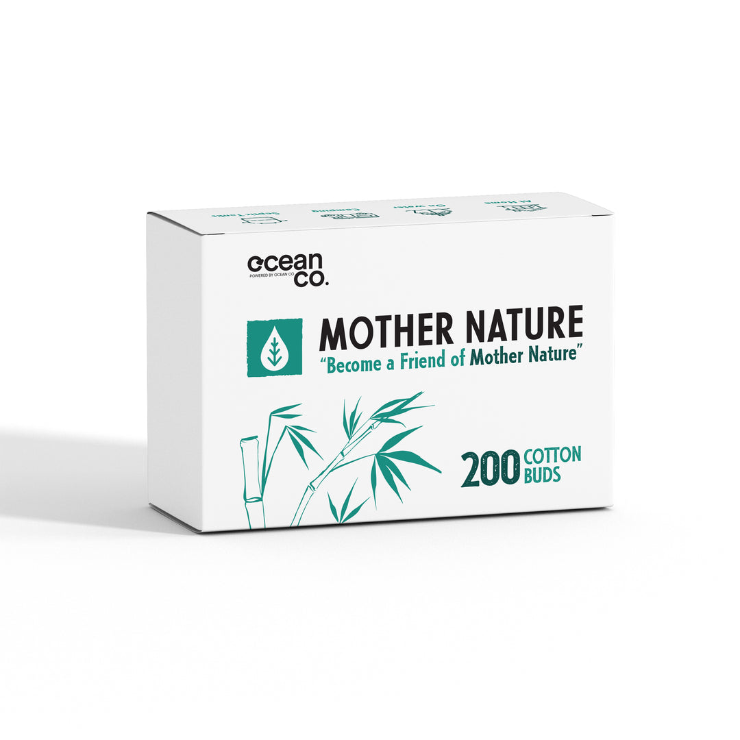 200 cotton buds box mother nature